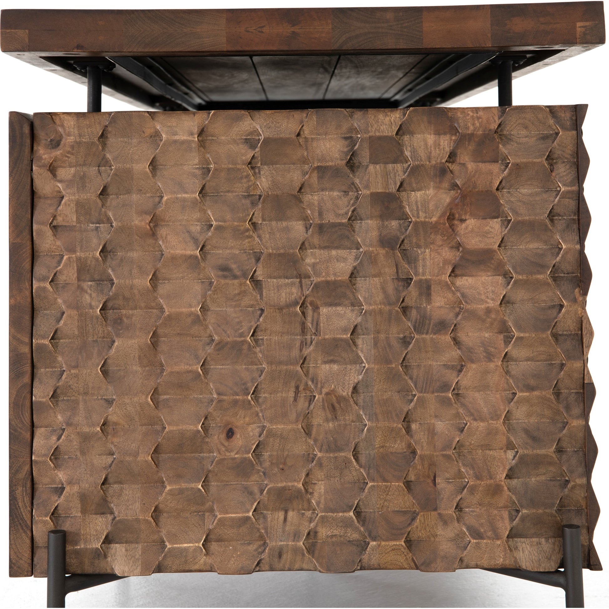 Raffael Desk by Four Hands. Made from solid mango, iron in a eclectic & global style.
