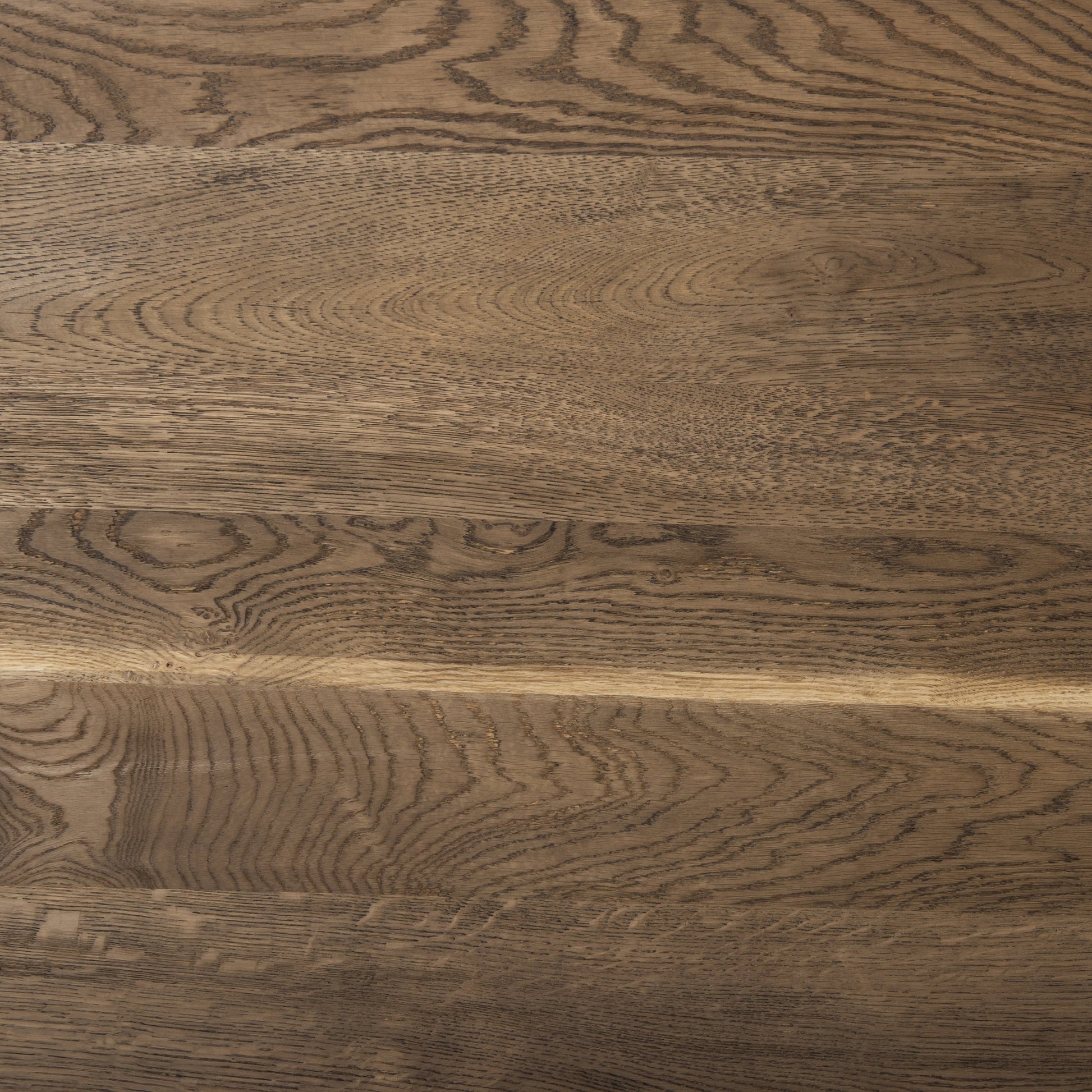 Erie Coffee Table by Four Hands in dark smoked oak. Made from solid oak in a rustic style.
