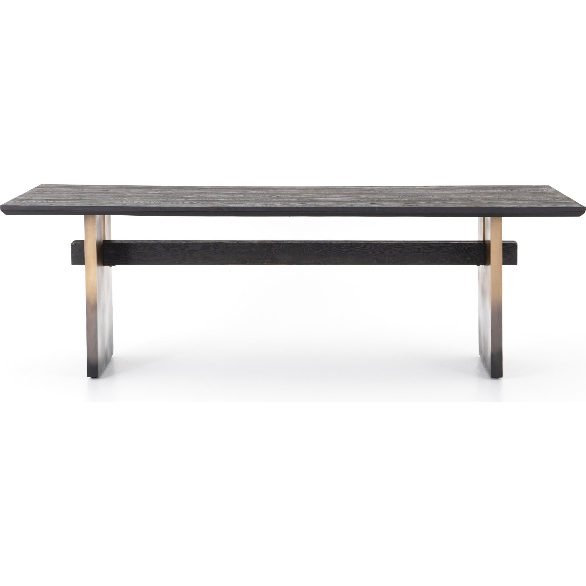 Brennan Dining Table by Four Hands. Made from solid oak, iron in a modern style.