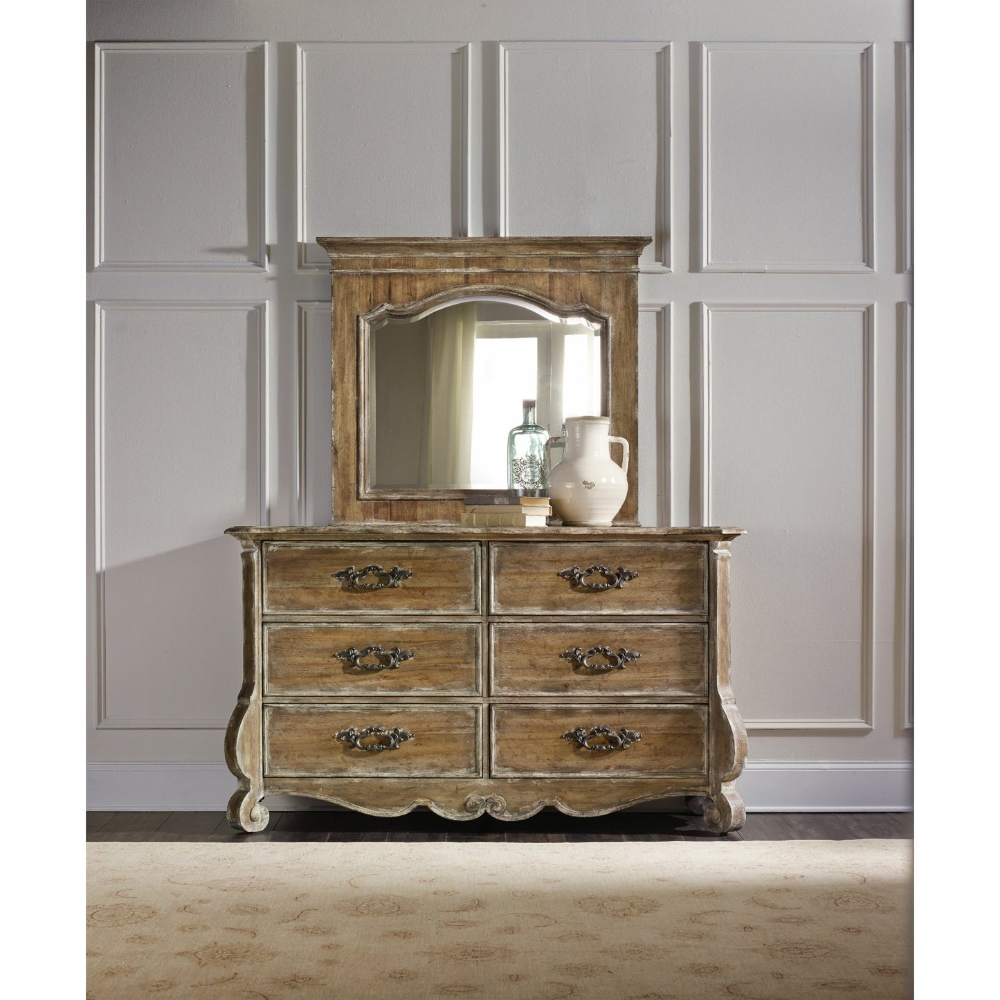 009 SI-1748606 | Lifestyle | Chatelet Dresser by Hooker Furniture. Made from unique in a traditional style.