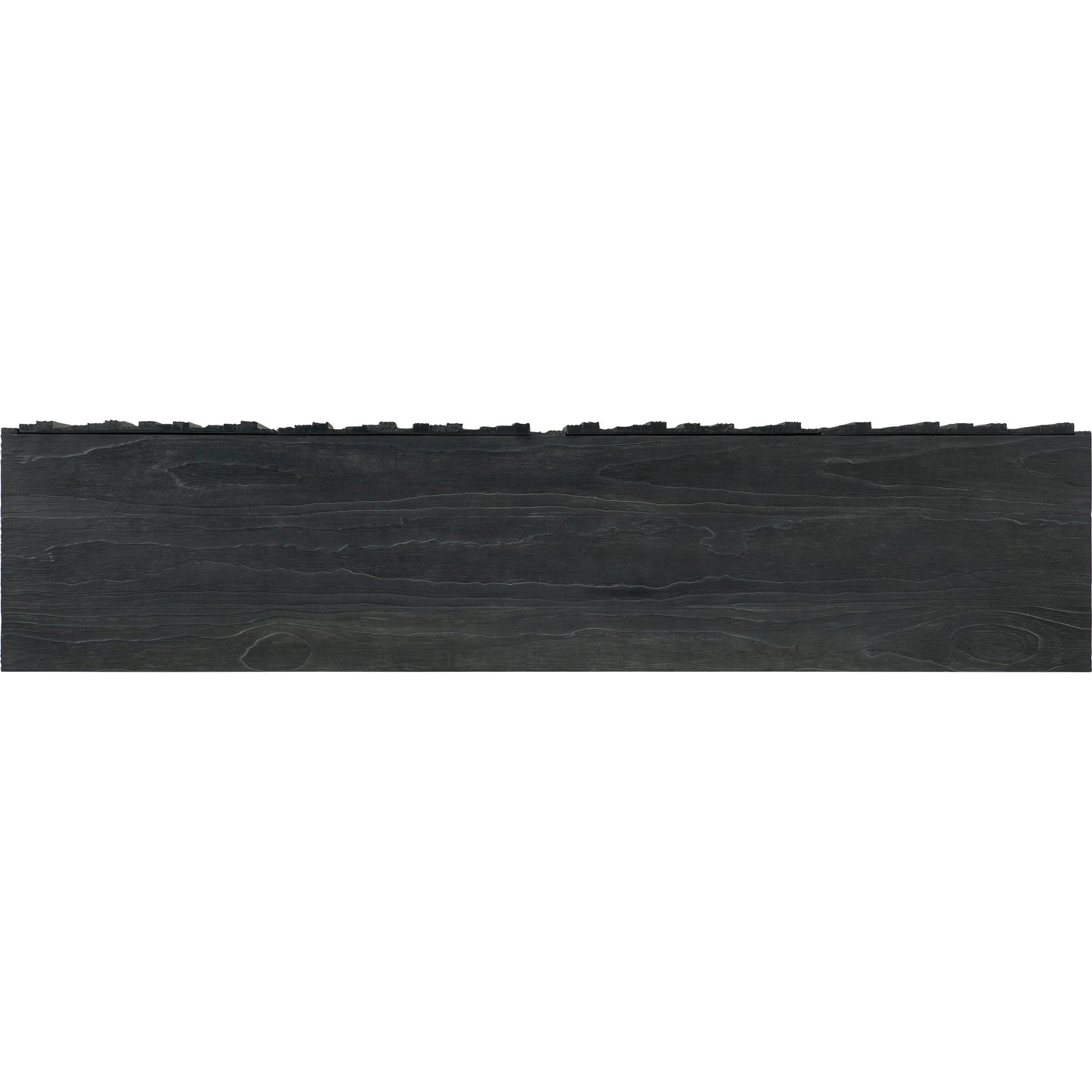 003 SI-1959578 | Additional Silo | Chapman Shou Sugi Ban Entertainment Console by Hooker Furniture in charred black. Made from pine veneers in a modern style.
