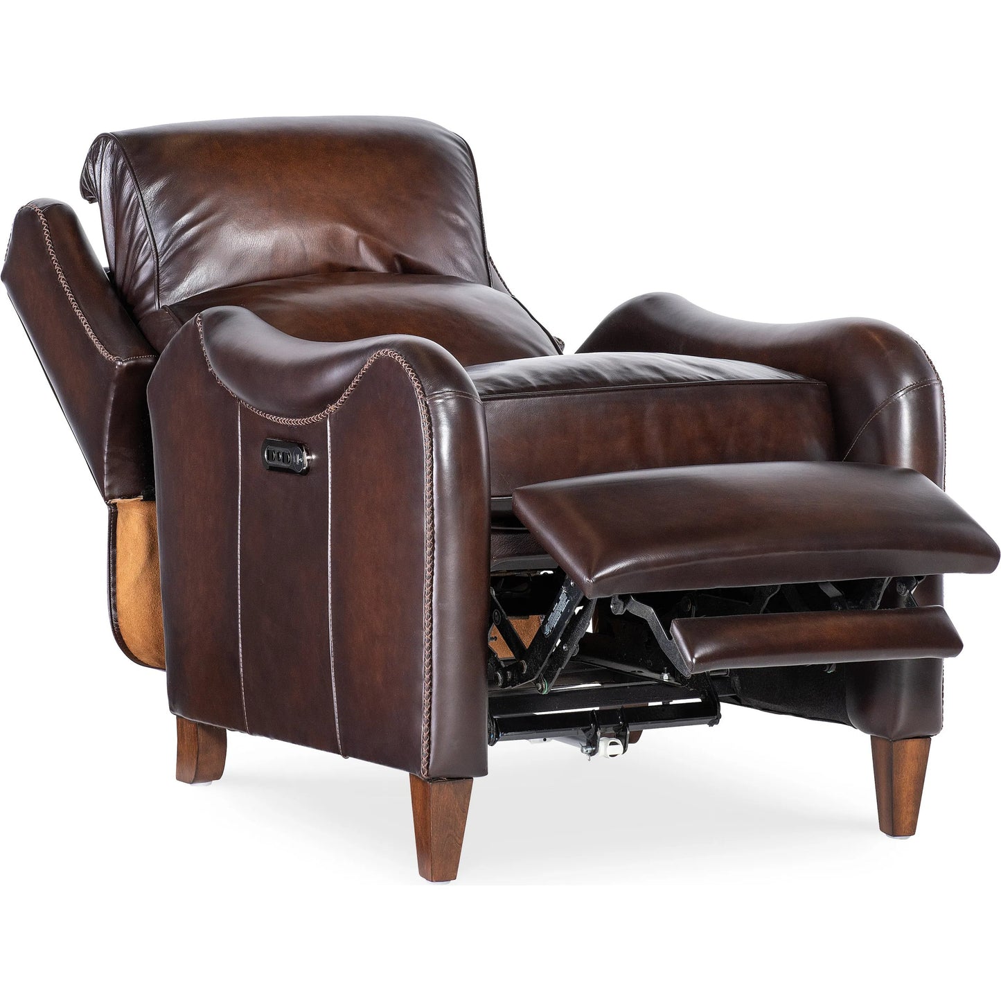 007 SI-2250787 | Additional Silo | Carrington Power Recliner w/Power Headrest by Hooker Furniture in dark wood. Made from unique in a traditional style.