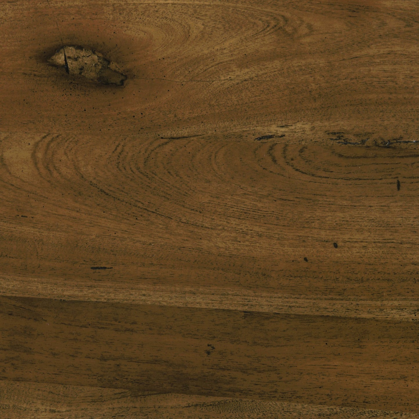 015 S-258312 | Closeup | Drake Coffee Table by Four Hands in reclaimed fruitwood. Made from solid mixed reclaimed wood, solid mango, solid acacia in a cottage & farmhouse style.