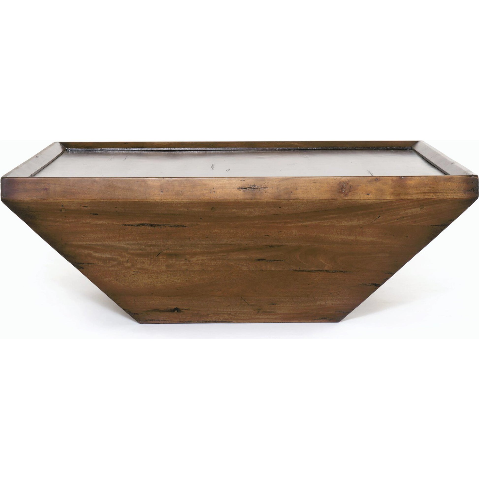 Drake Coffee Table by Four Hands in reclaimed fruitwood. Made from solid mixed reclaimed wood, solid mango, solid acacia in a cottage & farmhouse style.