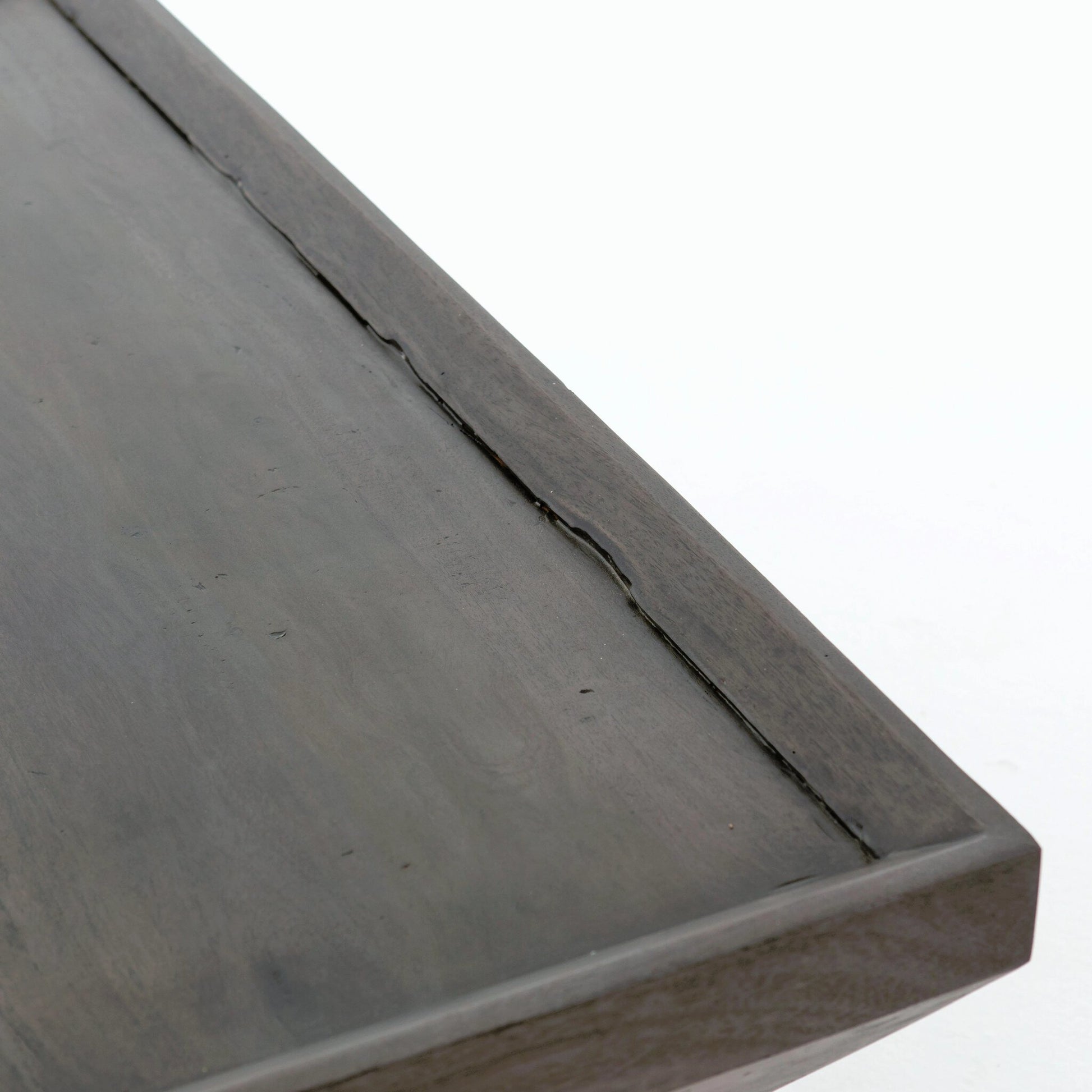 Drake Coffee Table by Four Hands in reclaimed fruitwood. Made from solid mixed reclaimed wood, solid mango, solid acacia in a cottage & farmhouse style.