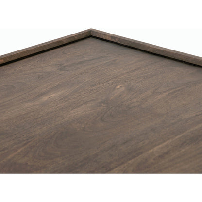 Drake Coffee Table by Four Hands in reclaimed fruitwood. Made from solid mixed reclaimed wood, solid mango, solid acacia in a cottage & farmhouse style.