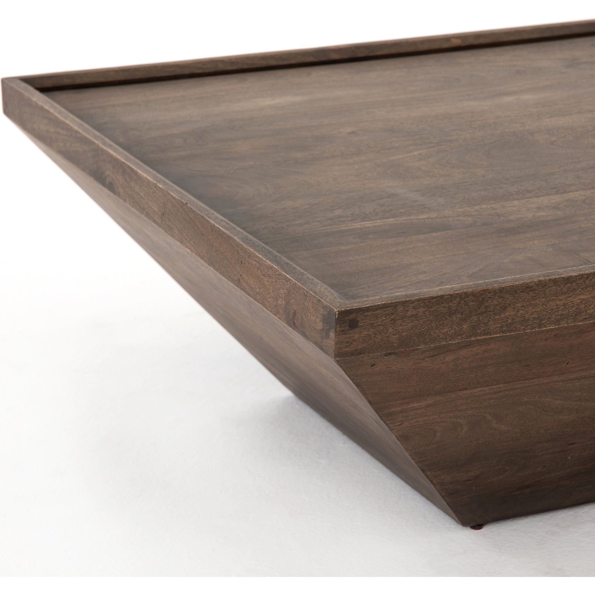 Drake Coffee Table by Four Hands in reclaimed fruitwood. Made from solid mixed reclaimed wood, solid mango, solid acacia in a cottage & farmhouse style.