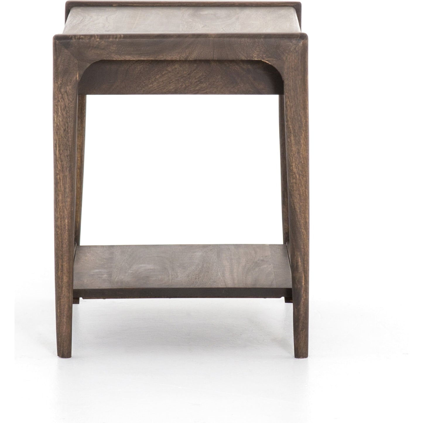 005 SI-1717102 | Additional Silo | Valeria End Table by Four Hands in aged brown. Made from solid mango, engineered hardwood in a rustic style.