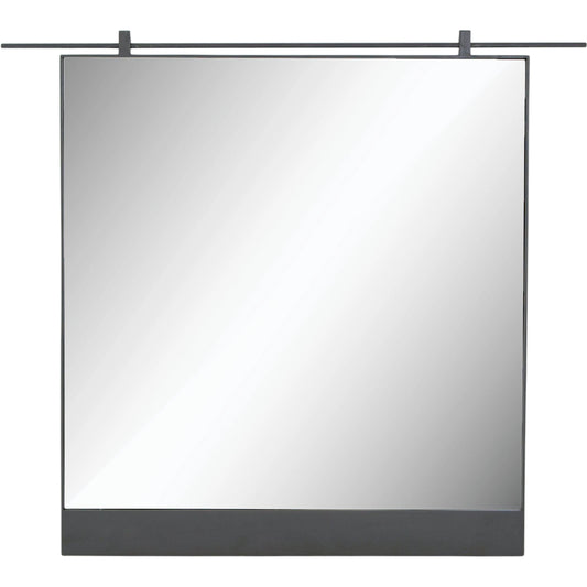 Chico Mirror by Four Hands. Made from iron, engineered hardwood, mirror in a modern style.