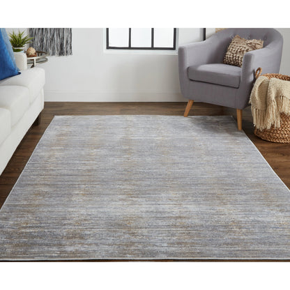 Laina Transitional Rug - 39GAF by Feizy in taupe, silver, tan. Made from unique in a unique style.