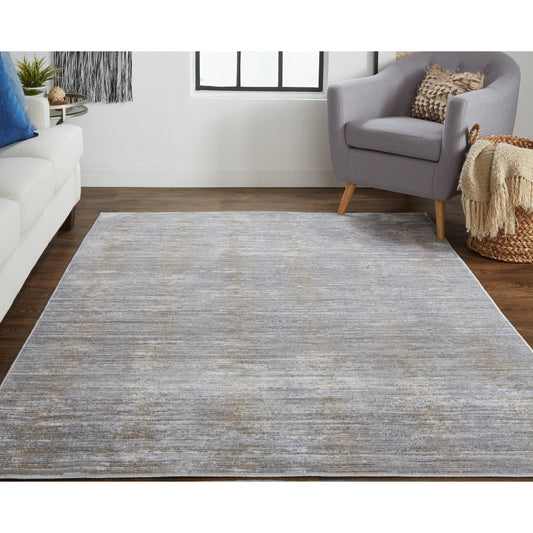 Laina Transitional Rug - 39GAF by Feizy in taupe, silver, tan. Made from unique in a unique style.