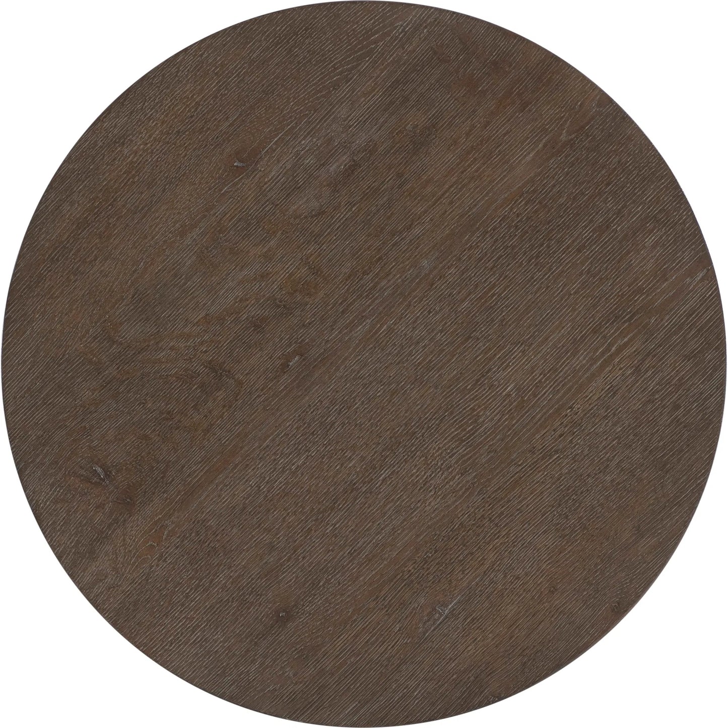 002 SI-2513521 | Additional Silo | Outline Round Side Table by Bernhardt in cassel. Made from wood in a transitional style.