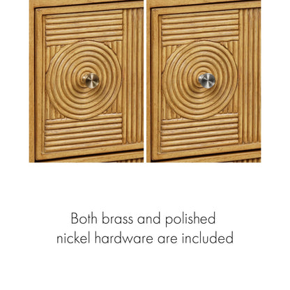 Santos 28" Vanity with Undermount Sink by Currey and Company. Made from rattan, mahogany, carrara marble, vitreous china, sungkai wood, brass in a unique style.
