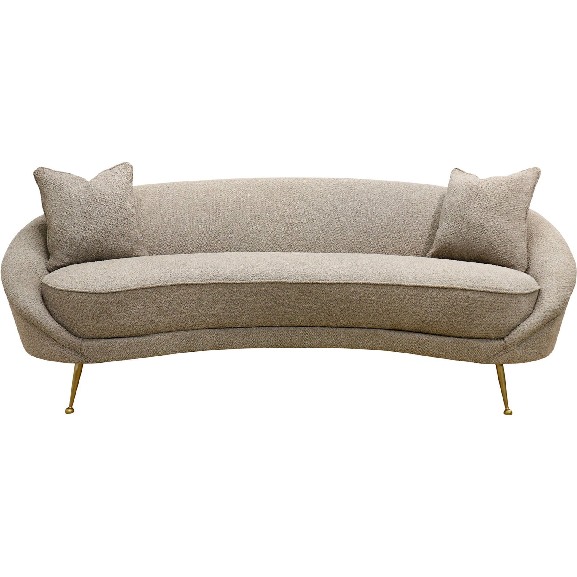 Luna Sofa by Pasargad Home. Made from polyester fabric in a modern style.