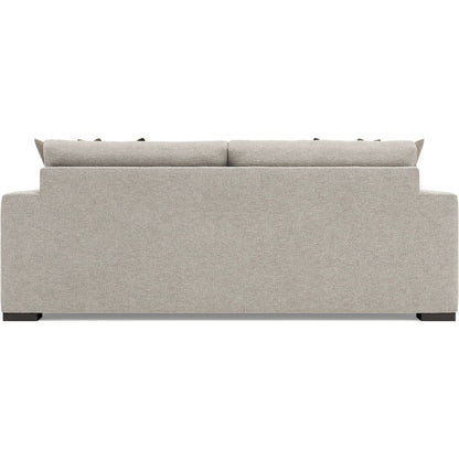 Drew 92" Fabric Sofa by Bernhardt in gray. Made from fabric in a unique style.