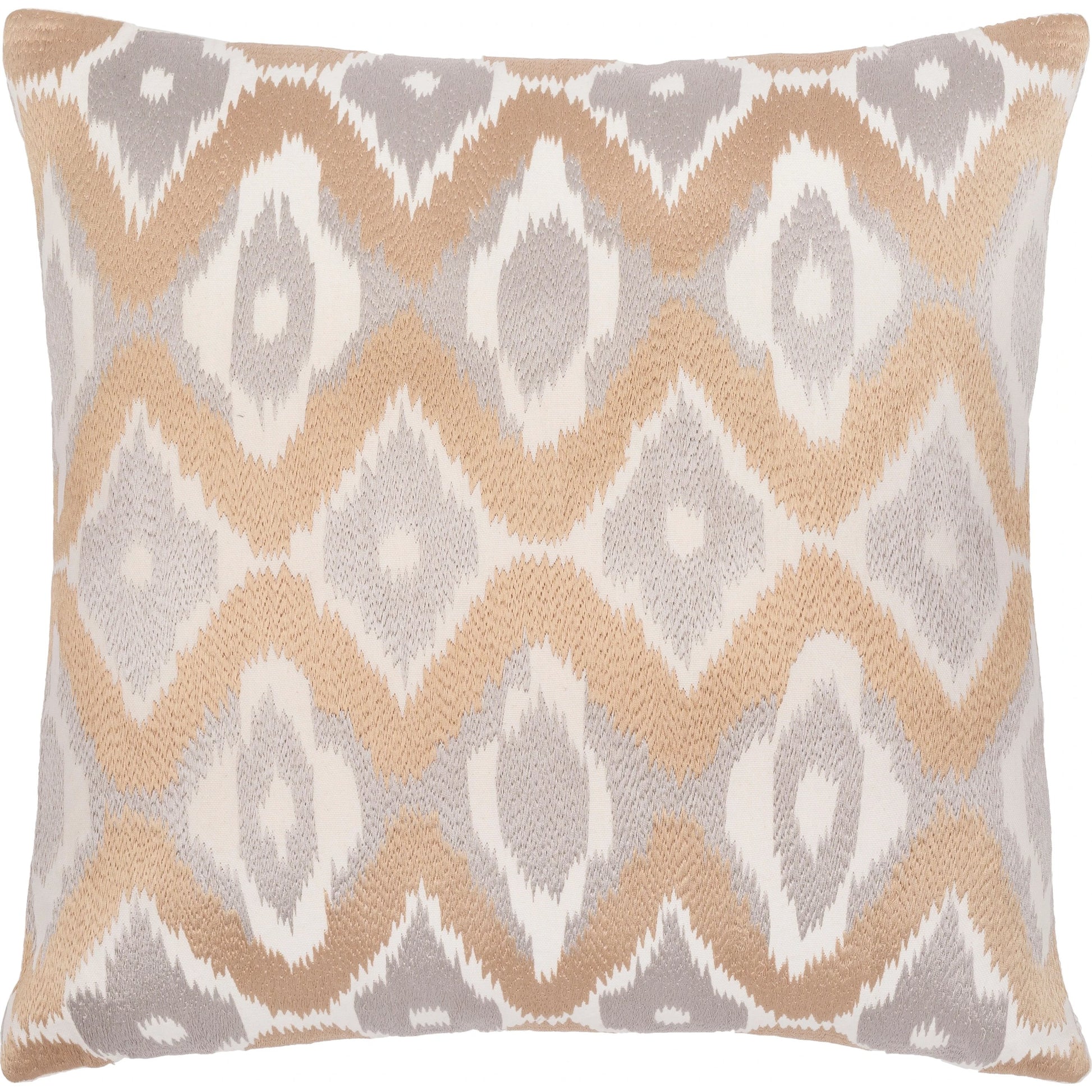 Ikat Luxe Pillow - 23235 by Surya. Made from 100% cotton in a eclectic & global style.