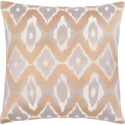 Ikat Luxe Pillow - 23235 by Surya. Made from 100% cotton in a eclectic & global style.