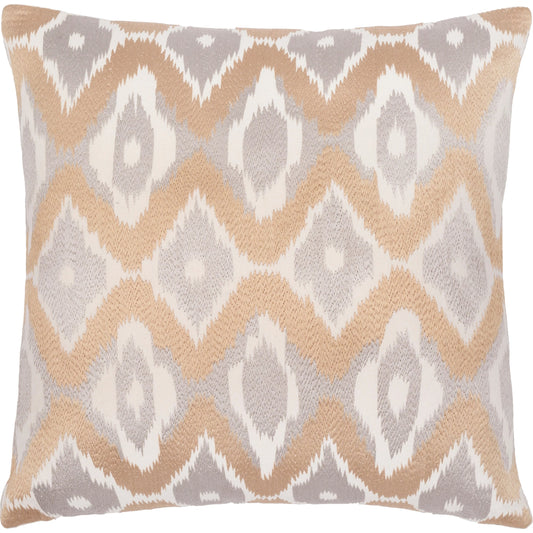 Ikat Luxe Pillow - 23235 by Surya. Made from 100% cotton in a eclectic & global style.