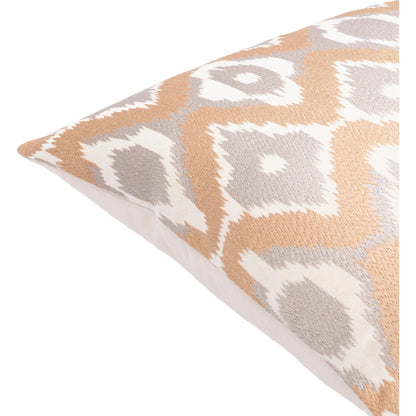 Ikat Luxe Pillow - 23235 by Surya. Made from 100% cotton in a eclectic & global style.