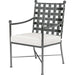 Provence Outdoor Dining Chair by Sunset West. Made from wrought iron in a modern style.