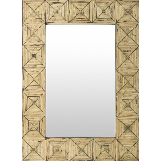 Ilene Mirror - 21727 by Surya in multi. Made from mdf in a coastal style.