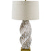 Ilorin Accent Table Lamp 624741 by Livabliss in platedpaintedplated. Made from ceramic, iron, linen, plastic in a modern style.