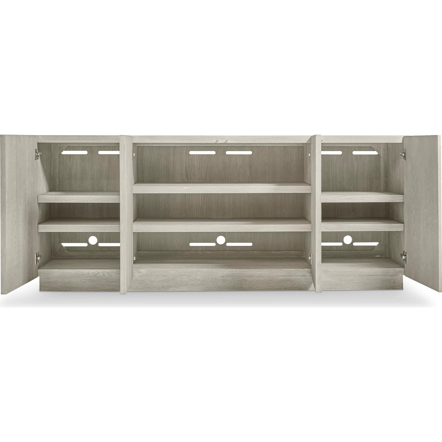 003 SI-2534128 | Additional Silo | Tempo Entertainment Credenza by Bernhardt in beige. Made from wood in a unique style.