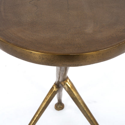 Schmidt Accent Table by Four Hands. Made from aluminum in a modern style.