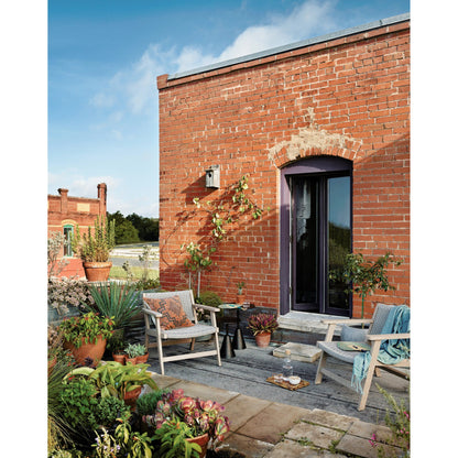 Frisco End Tables (Set of 2) by Four Hands in antique rust. Made from aluminum, engineered hardwood in a modern style.