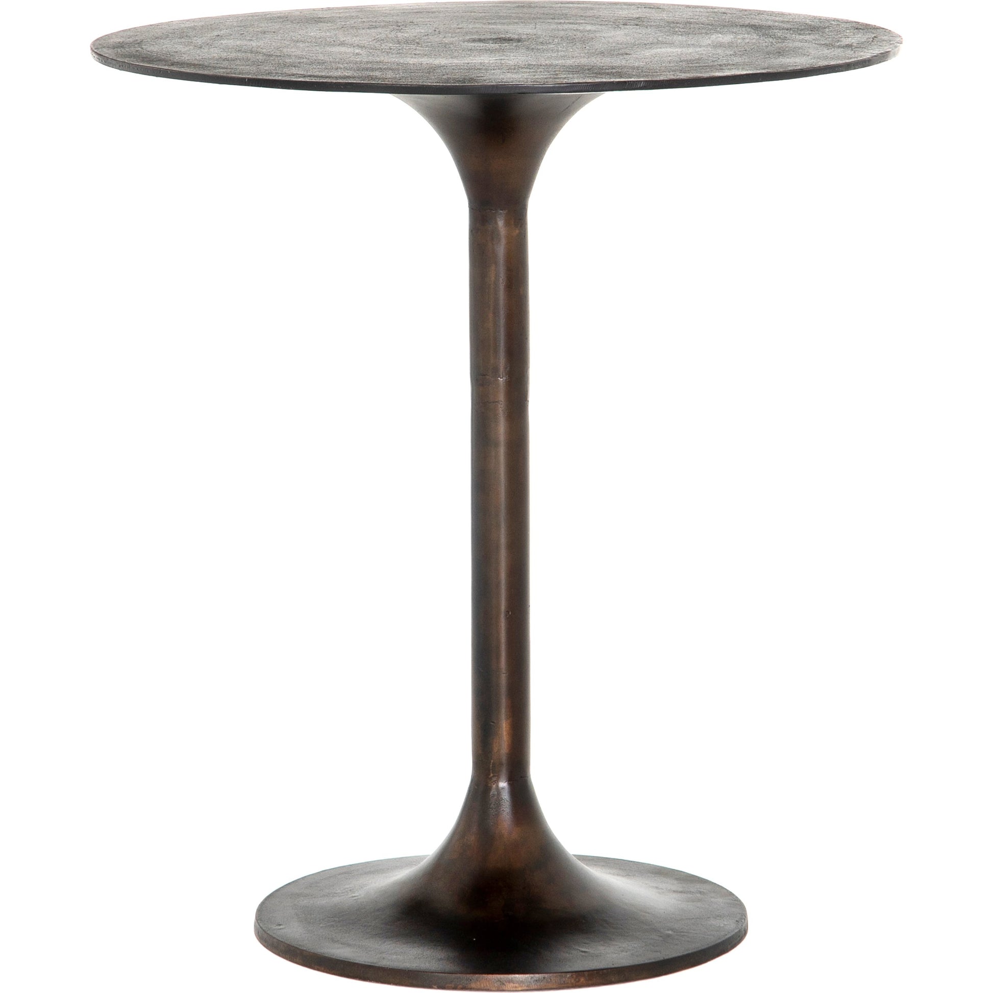 Simone Bar + Counter Table by Four Hands. Made from aluminum in a modern style.