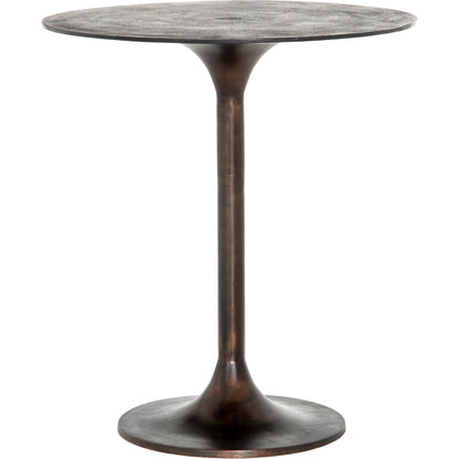 Simone Bar + Counter Table by Four Hands. Made from aluminum in a modern style.
