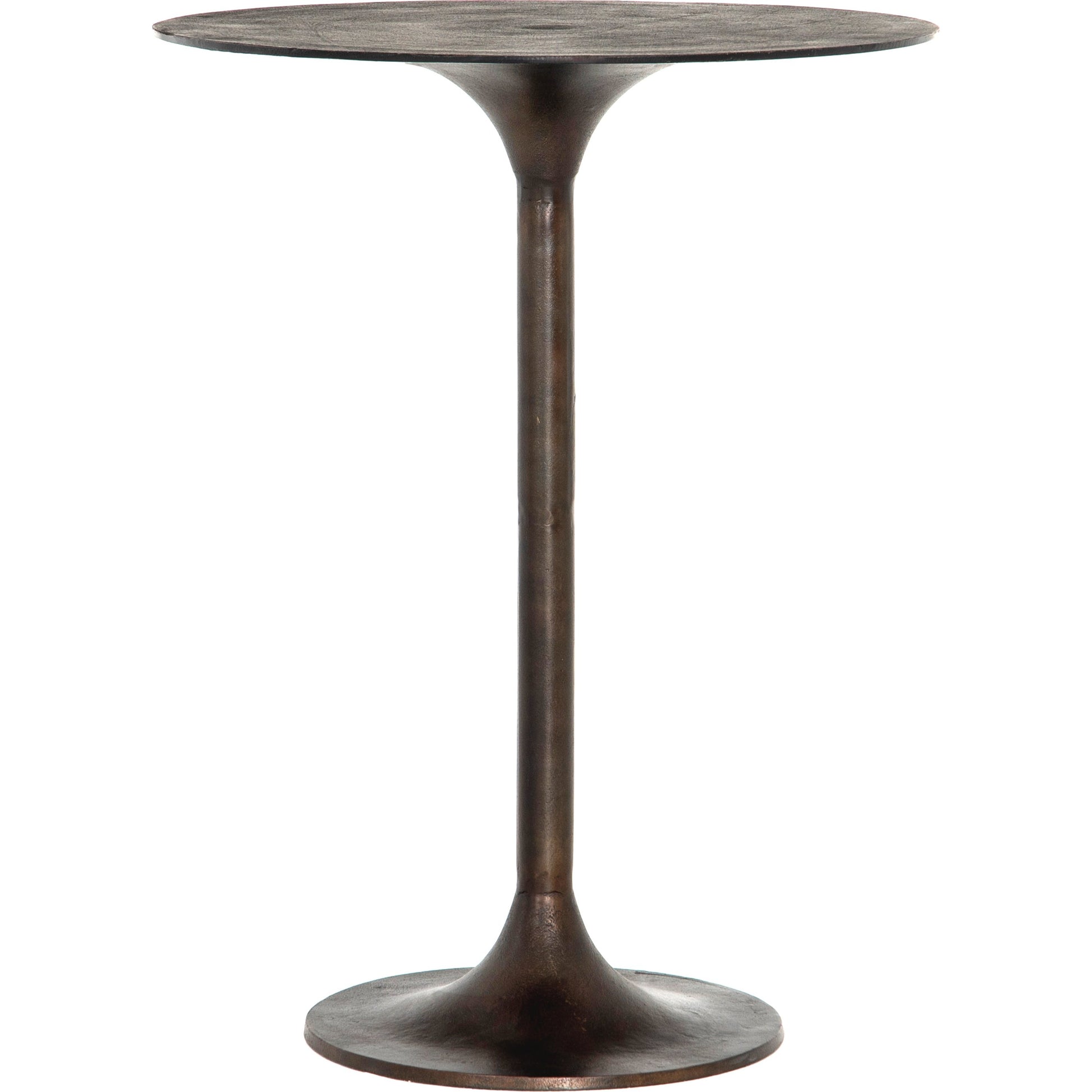 Simone Bar + Counter Table by Four Hands. Made from aluminum in a modern style.