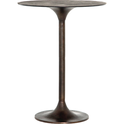 Simone Bar + Counter Table by Four Hands. Made from aluminum in a modern style.