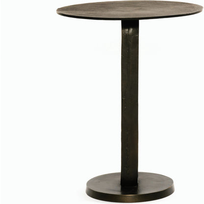 Douglas End Table by Four Hands. Made from aluminum, engineered hardwood in a modern style.