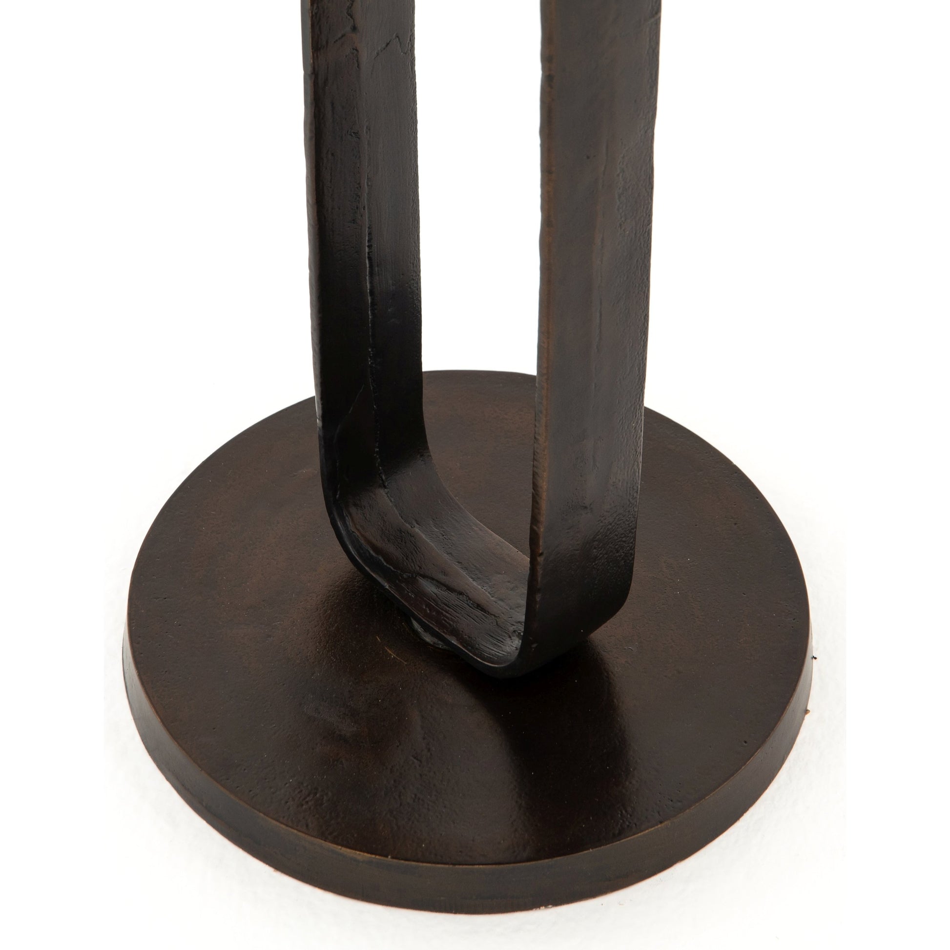 Douglas End Table by Four Hands. Made from aluminum, engineered hardwood in a modern style.