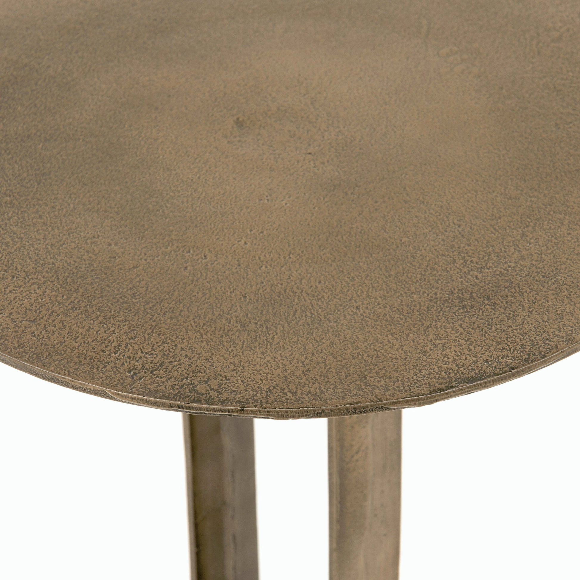 Douglas End Table by Four Hands. Made from aluminum, engineered hardwood in a modern style.
