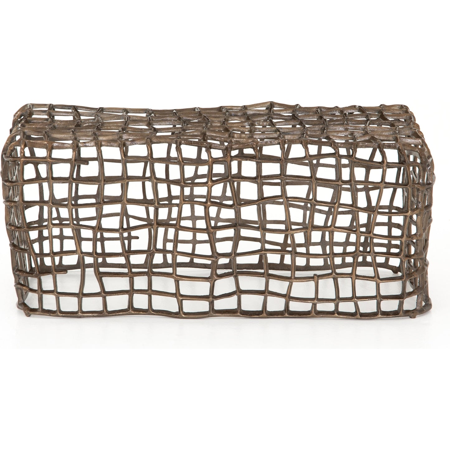 003 SR-369310 | Additional Silo | Zander Bench by Four Hands in aged bronze. Made from aluminum in a coastal style.