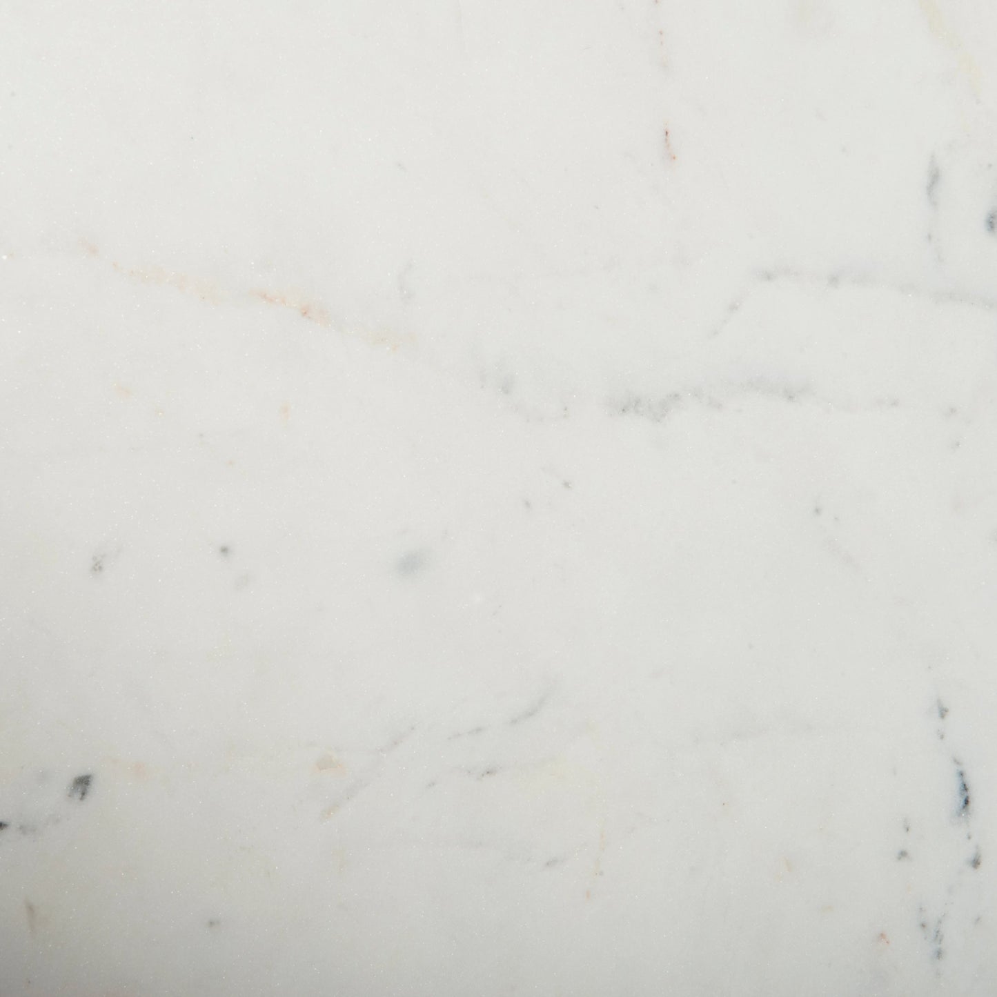 013 SI-1715583 | Closeup | Helen End Table by Four Hands in raw brass, polished white marble. Made from solid marble, aluminum in a modern style.