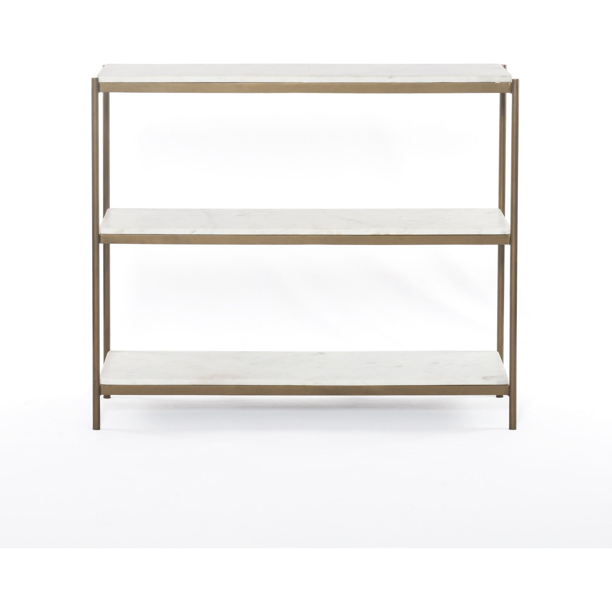 Felix Console Table by Four Hands. Made from solid marble, iron in a modern style.