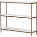 Felix Console Table by Four Hands. Made from solid marble, iron in a modern style.