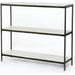 Felix Console Table by Four Hands. Made from solid marble, iron in a modern style.