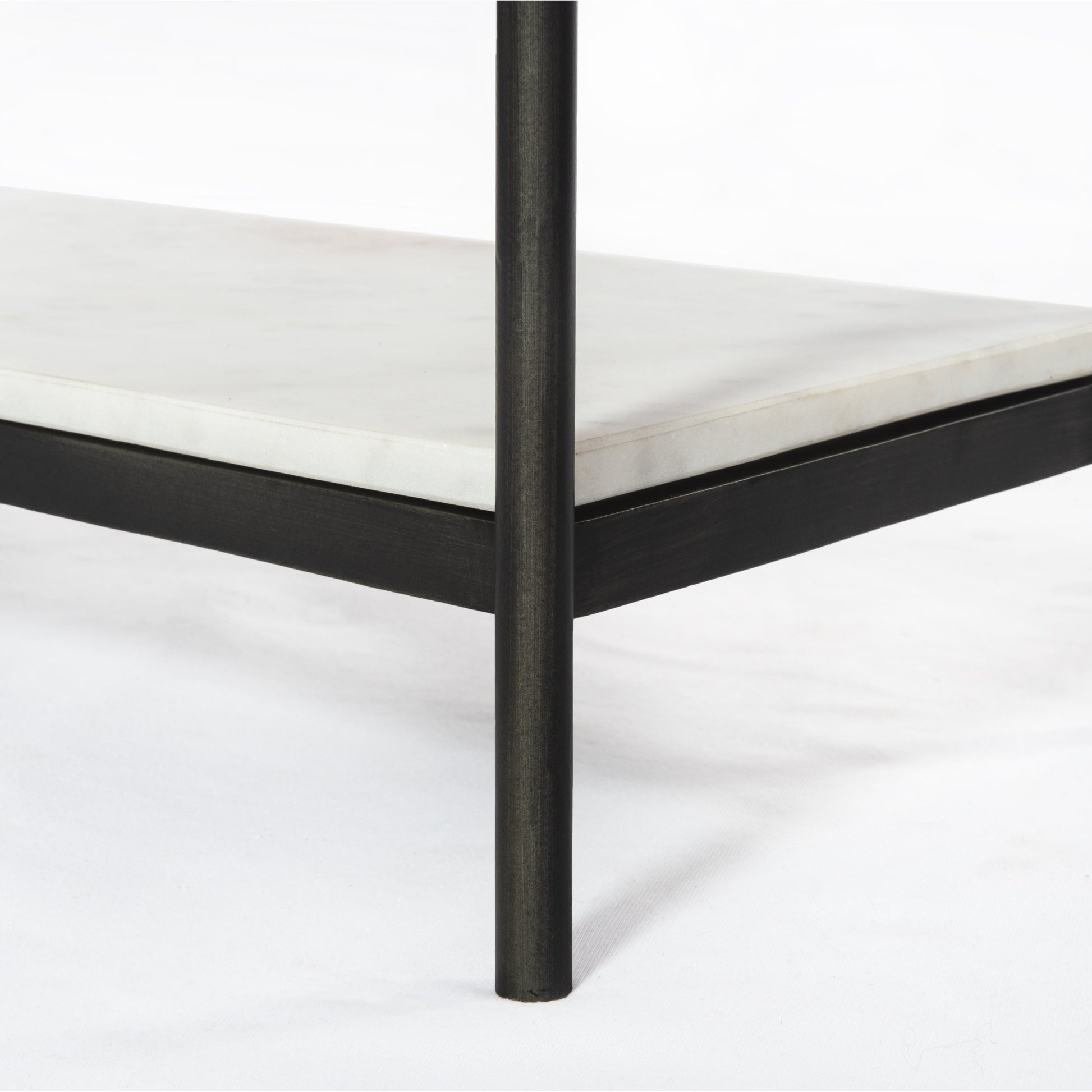 Felix Console Table by Four Hands. Made from solid marble, iron in a modern style.