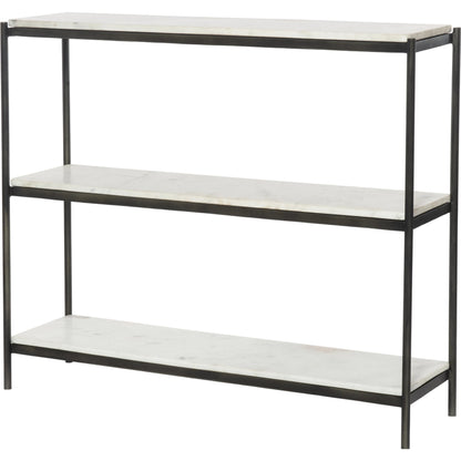 Felix Console Table by Four Hands. Made from solid marble, iron in a modern style.