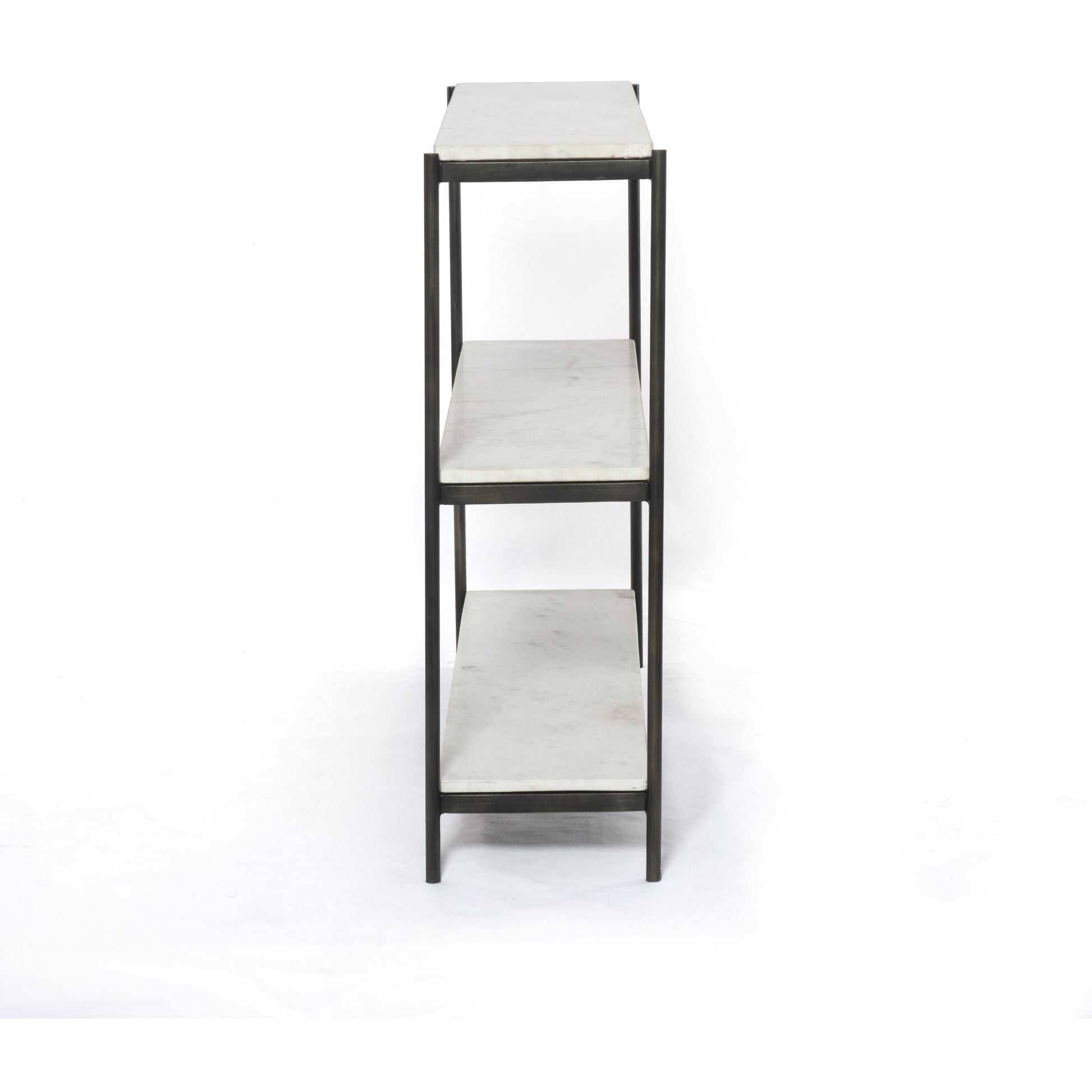 Felix Console Table by Four Hands. Made from solid marble, iron in a modern style.