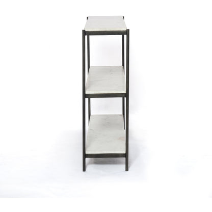 Felix Console Table by Four Hands. Made from solid marble, iron in a modern style.