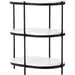 Felix Oval Nightstand by Four Hands. Made from iron, solid marble in a modern style.