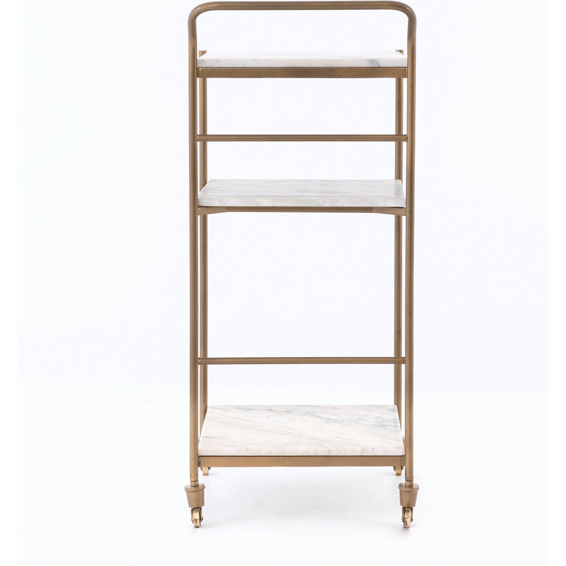 Felix Bar Cart by Four Hands. Made from iron, solid marble in a transitional style.