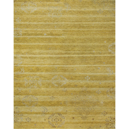 Qing Transitional Stripes Rug - 6064F by Feizy. Made from wool, viscose in a unique style.