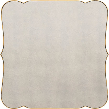 Imelda - 25268 by Surya in frame: gold and hand paintedantiqued. Made from frame: manufactured wood, frame (substrate): manufactured wood in a modern style.