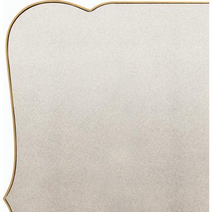 Imelda - 25268 by Surya in frame: gold and hand paintedantiqued. Made from frame: manufactured wood, frame (substrate): manufactured wood in a modern style.